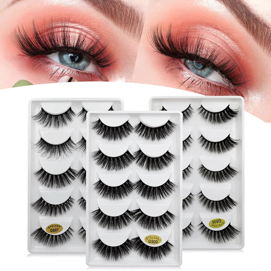 Koco Pretty By Najzea 5 pairs 3D mink eyelashes