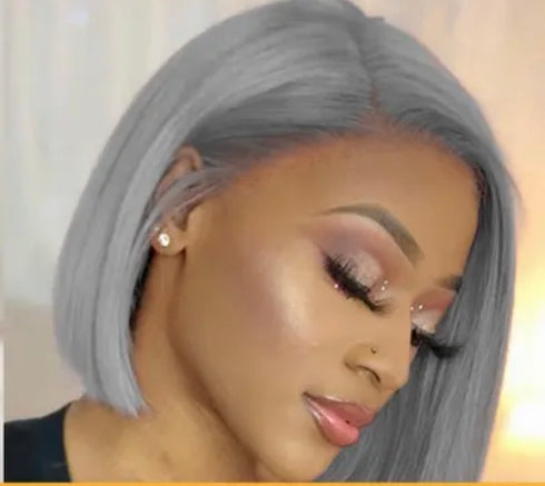 Stormi Grey 13x4 Straight Bob Wig