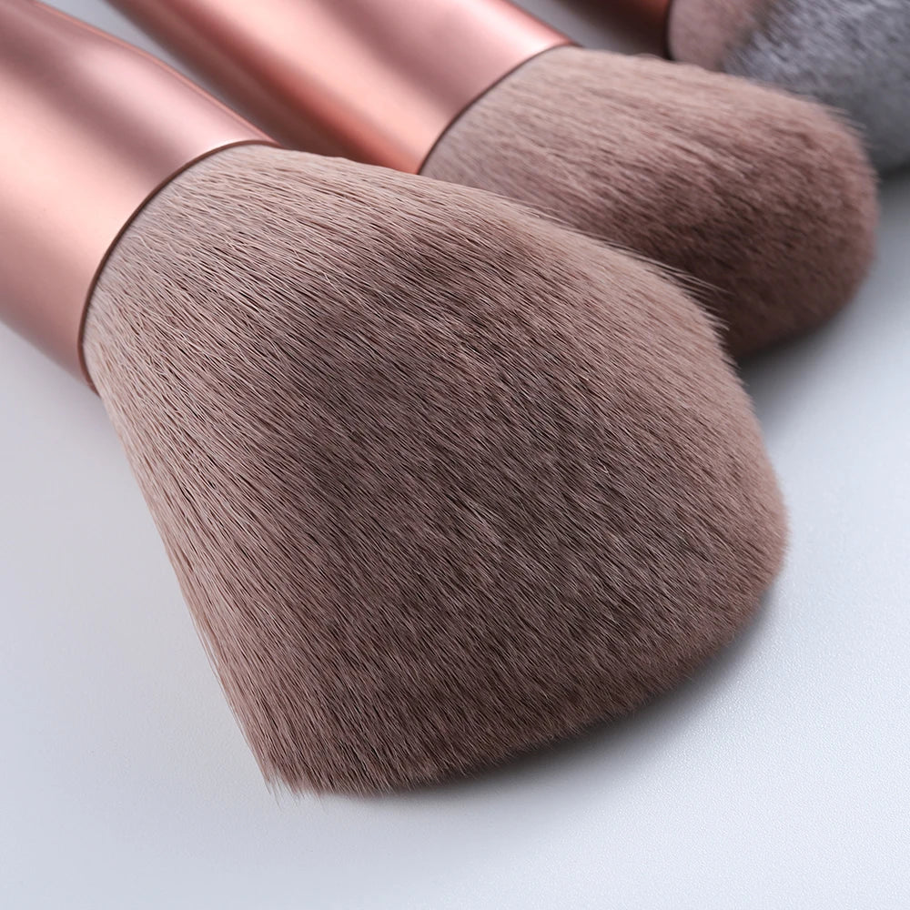 10-14Pcs Makeup Brush Set Maquiage Make Up Concealer Brush Blush Powder Eyebrow pencil Eye Shadow Cosmetic Brush Beauty Tools