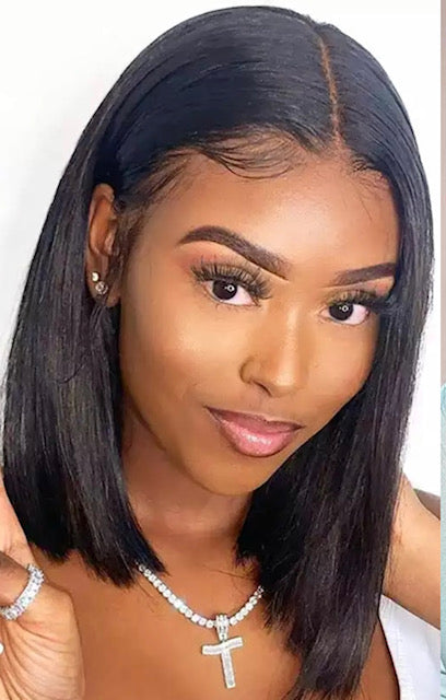 Transparent Bob Lace Front Wig